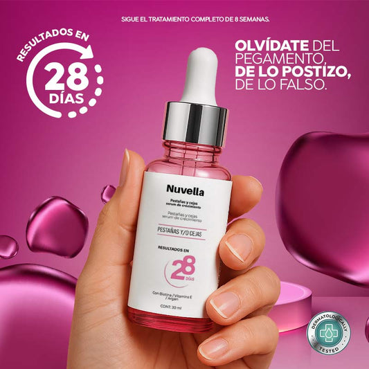 NUVELLA - SERUM DE PESTAÑAS Y CEJAS