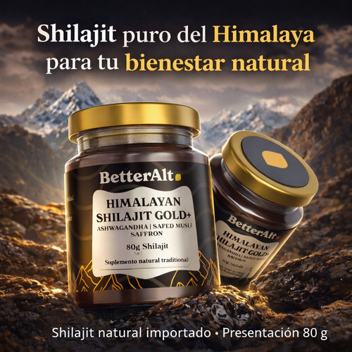 Shilajit para Energía y Vitalidad Diaria