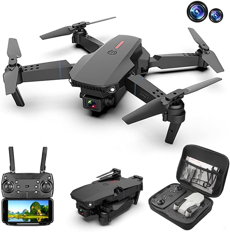 DRONE E88 CON DOBLE CAMARA HD
