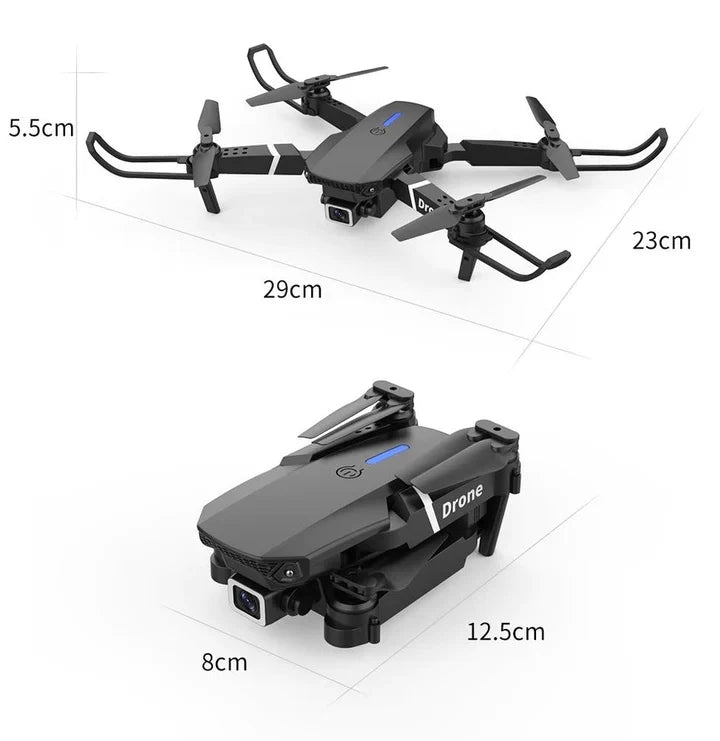 DRONE E88 CON DOBLE CAMARA HD